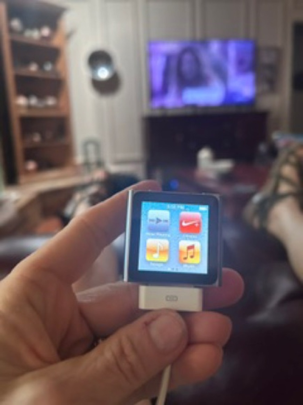 Apple iPod Nano 6th Gen 8GB Graphite MC688LL + Cable. Tested & it Works - Picture 4 of 11